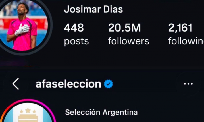HIT! Tak po meczu z Argentyną wygladają FOLLOWERSI Vozinhi vs. FOLLOWERSI całej Argentyny xD
